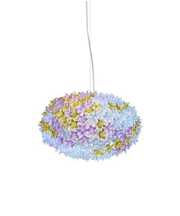 Image of Bloom S1 Pendelleuchte Lavendel - Kartell bei Lampenmeister.ch